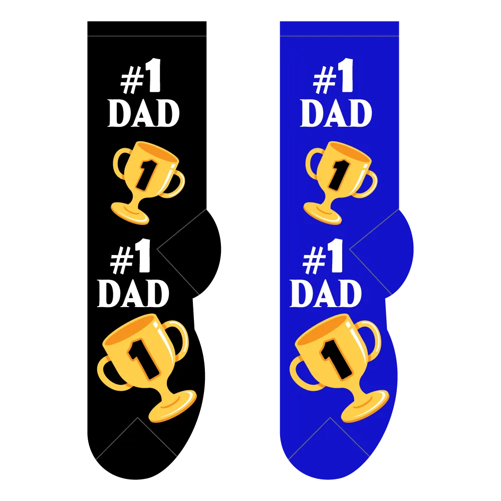 #1 Dad Socks