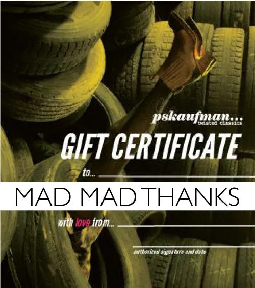 $30 gift certificate