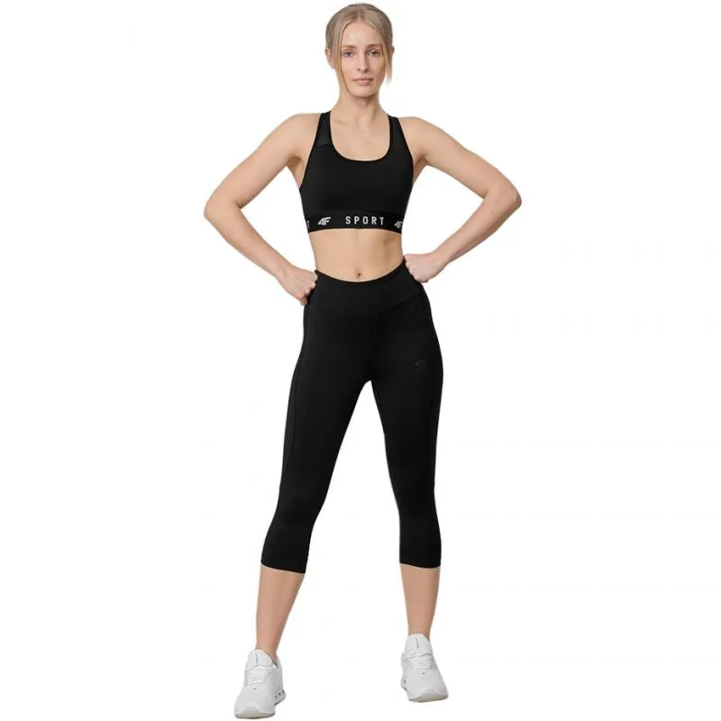 4F Womens Functional Trousers - Deep Black