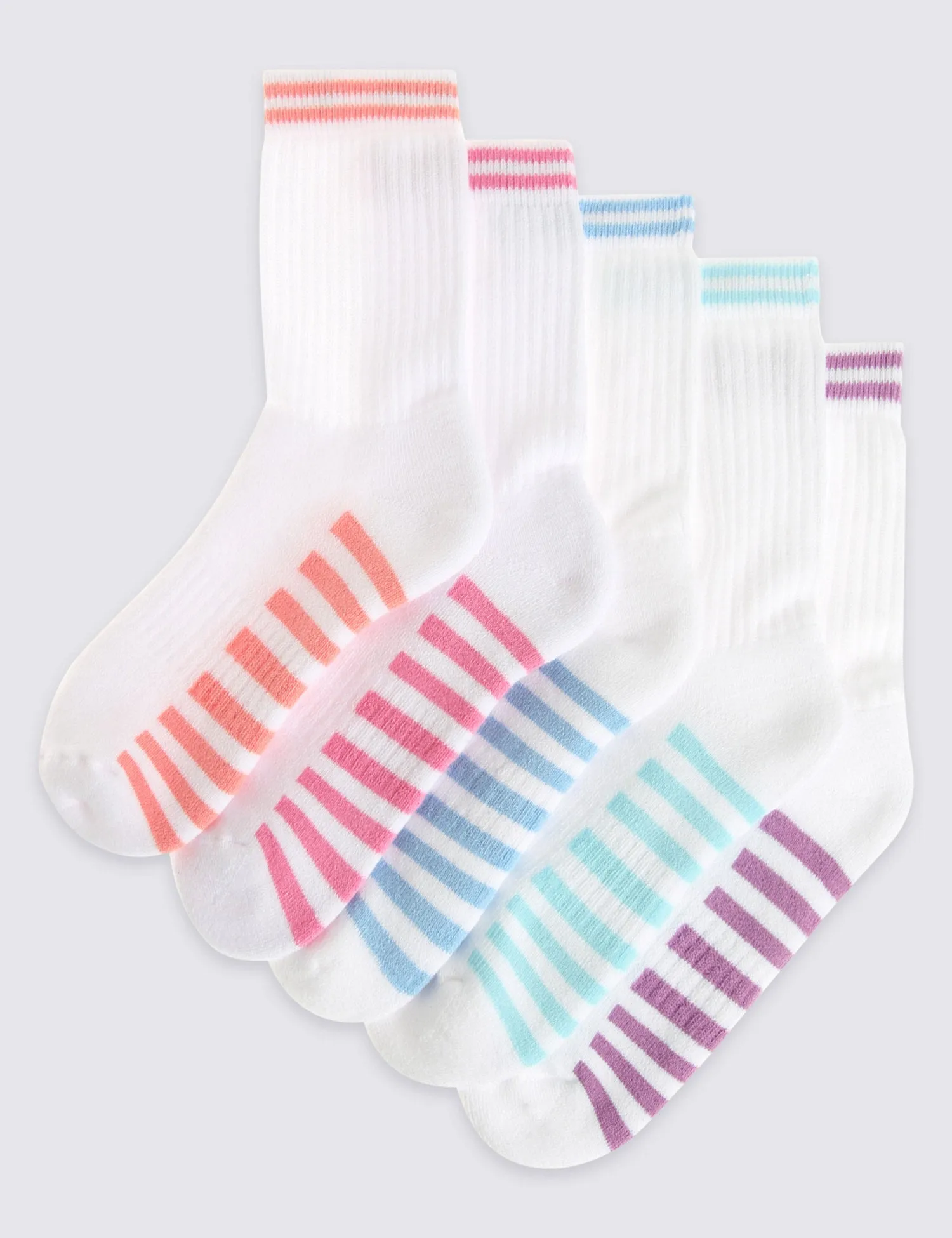 5 Pairs of Sports Socks