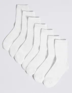 7 Pack of Ankle School Socks