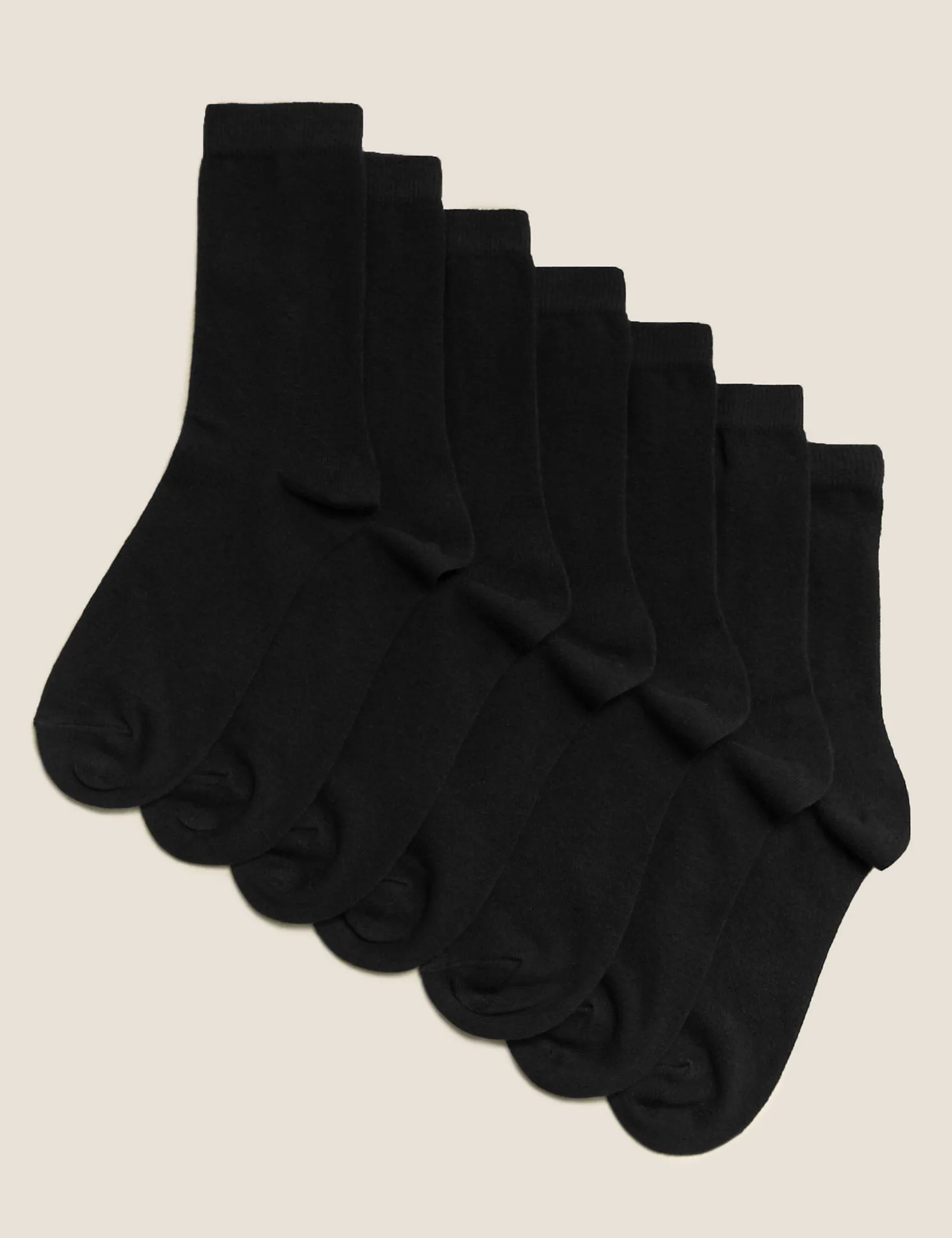 7pk of Ankle School Socks