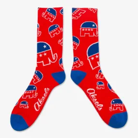 All Over Republican Socks