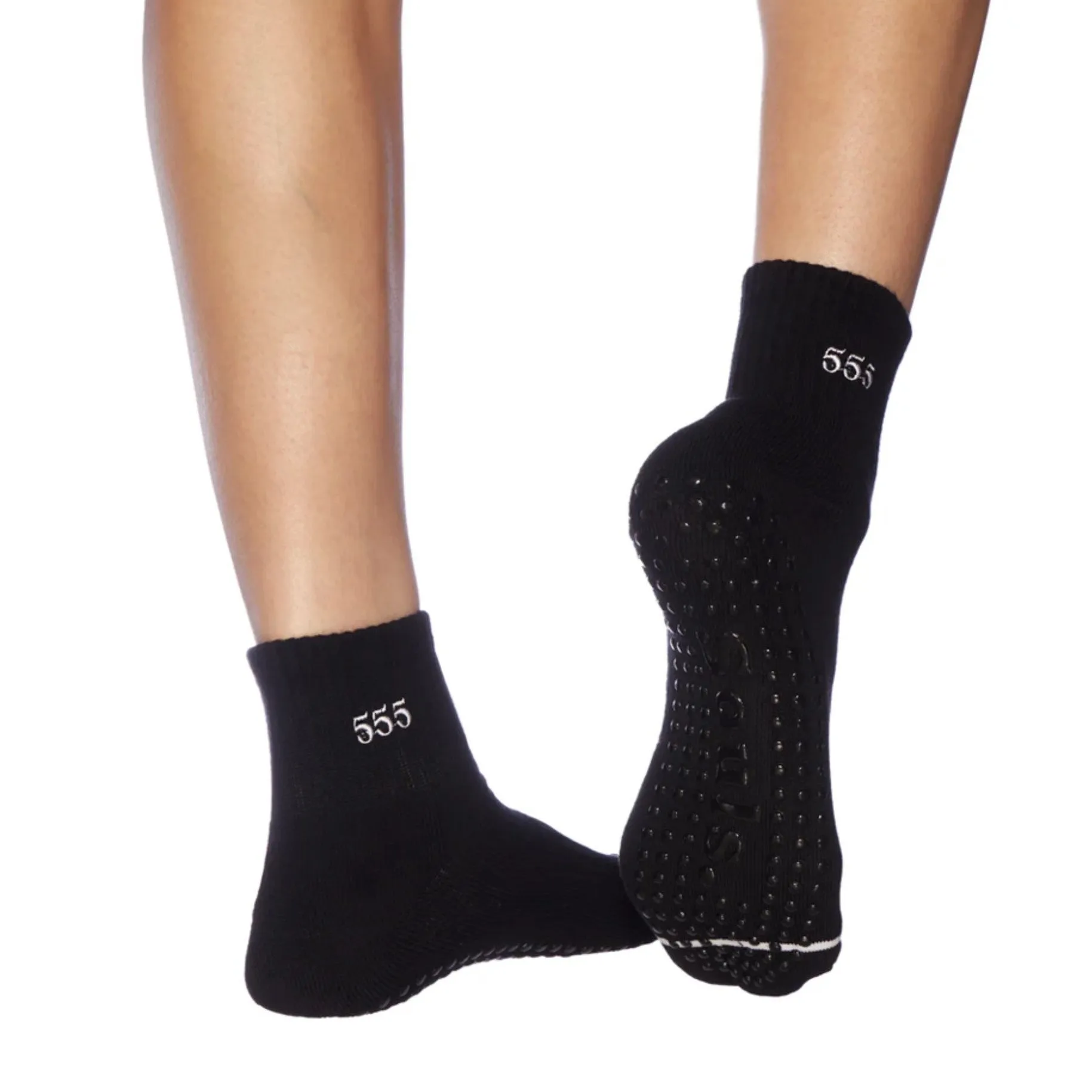 Angel Number Collection - Crew Grip Sock (Barre / Pilates)