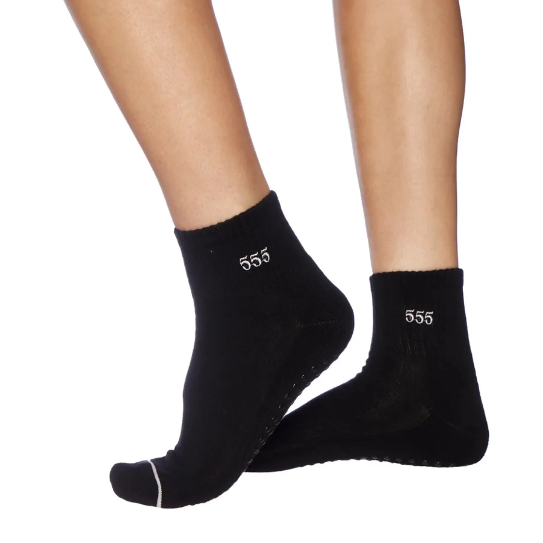 Angel Number Collection - Crew Grip Sock (Barre / Pilates)