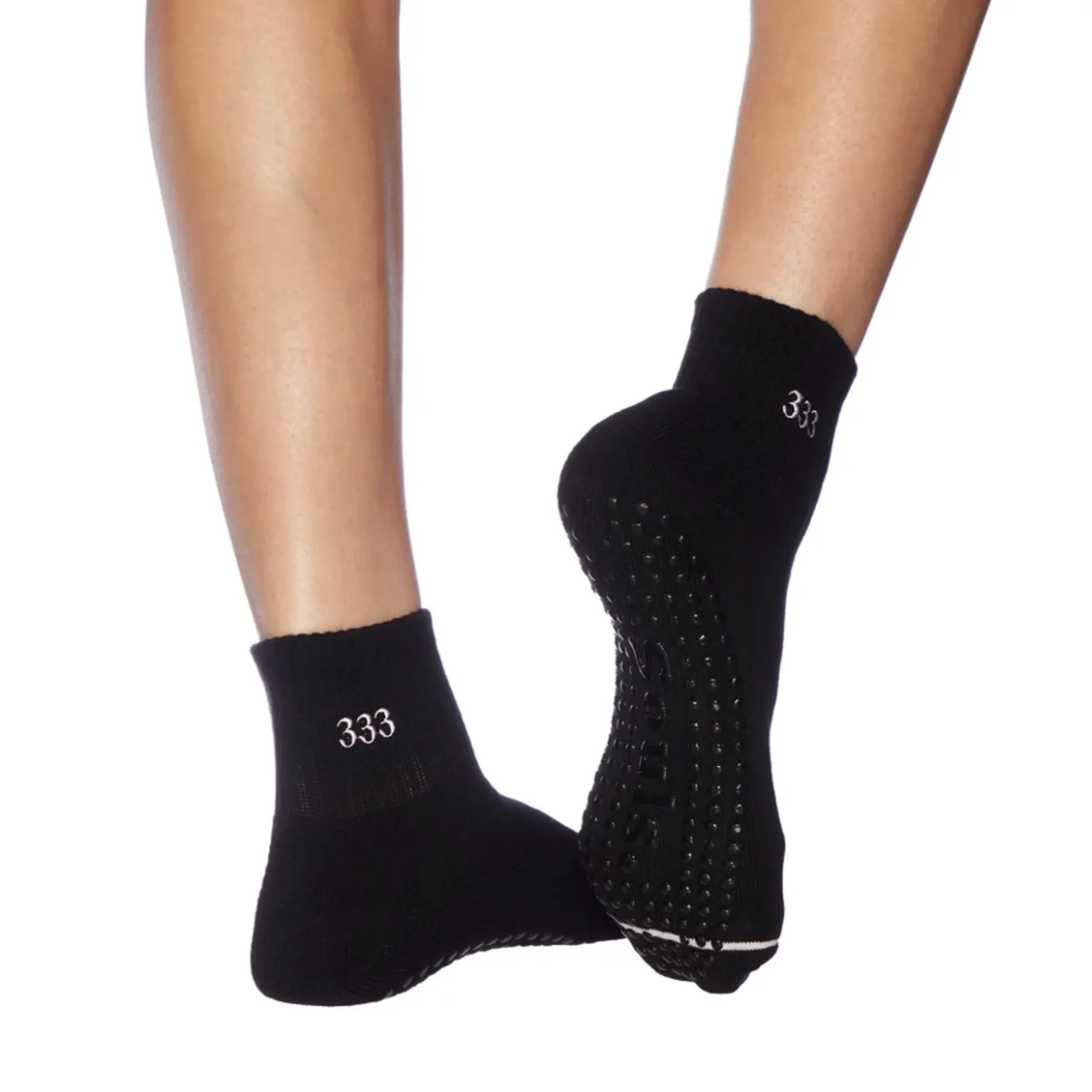 Angel Number Collection - Crew Grip Sock (Barre / Pilates)