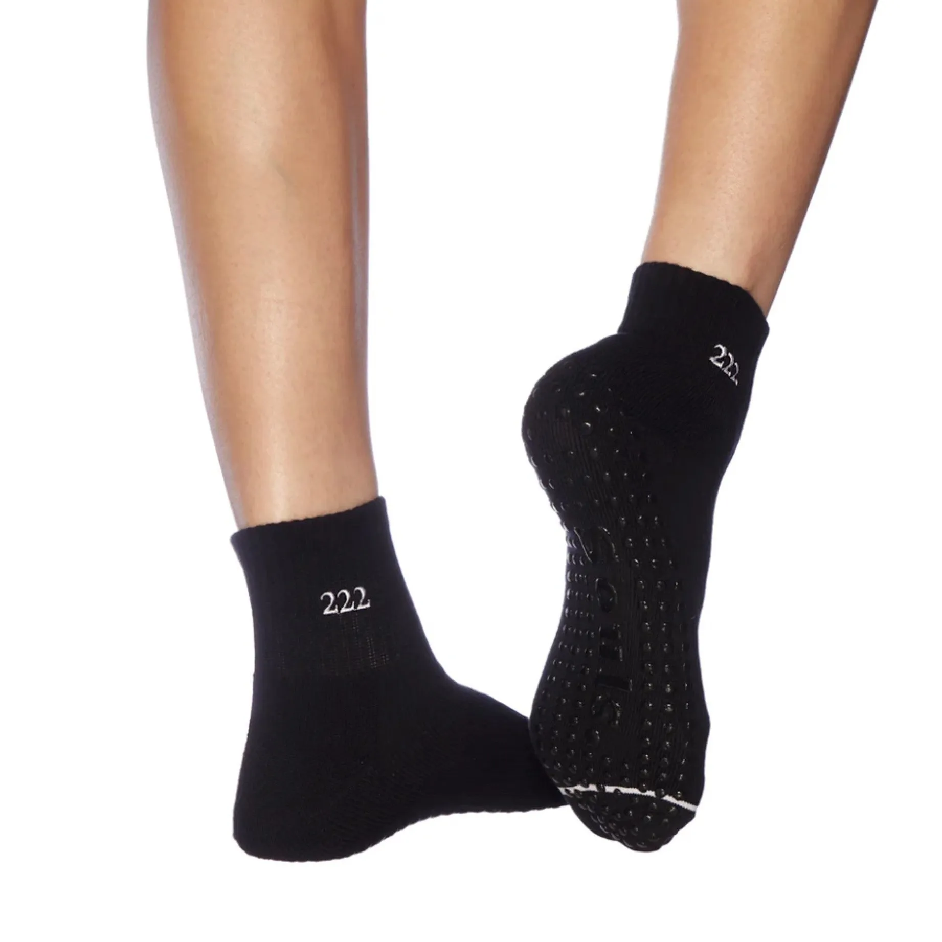 Angel Number Collection - Crew Grip Sock (Barre / Pilates)