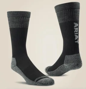 Ariat VentTEK® Youth Black Over the Calf Boot Socks 2 Pair Pack 10040893