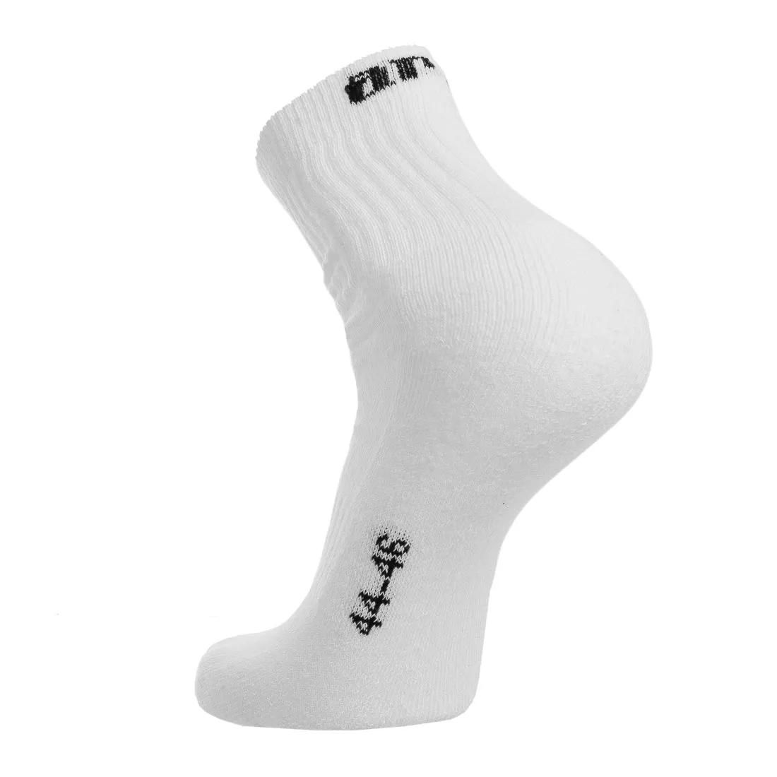 Athletic Short-Staff Sock (White)