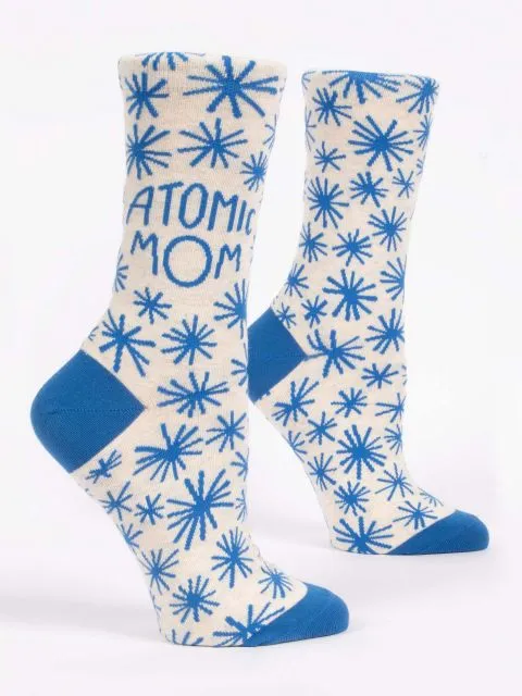 Atomic Mom W-Crew Socks