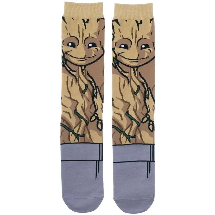 Baby Groot Marvel Character Socks