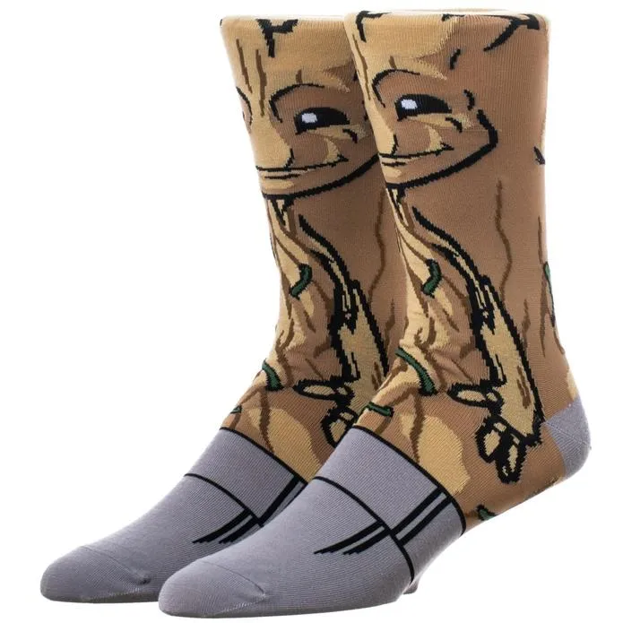 Baby Groot Marvel Character Socks