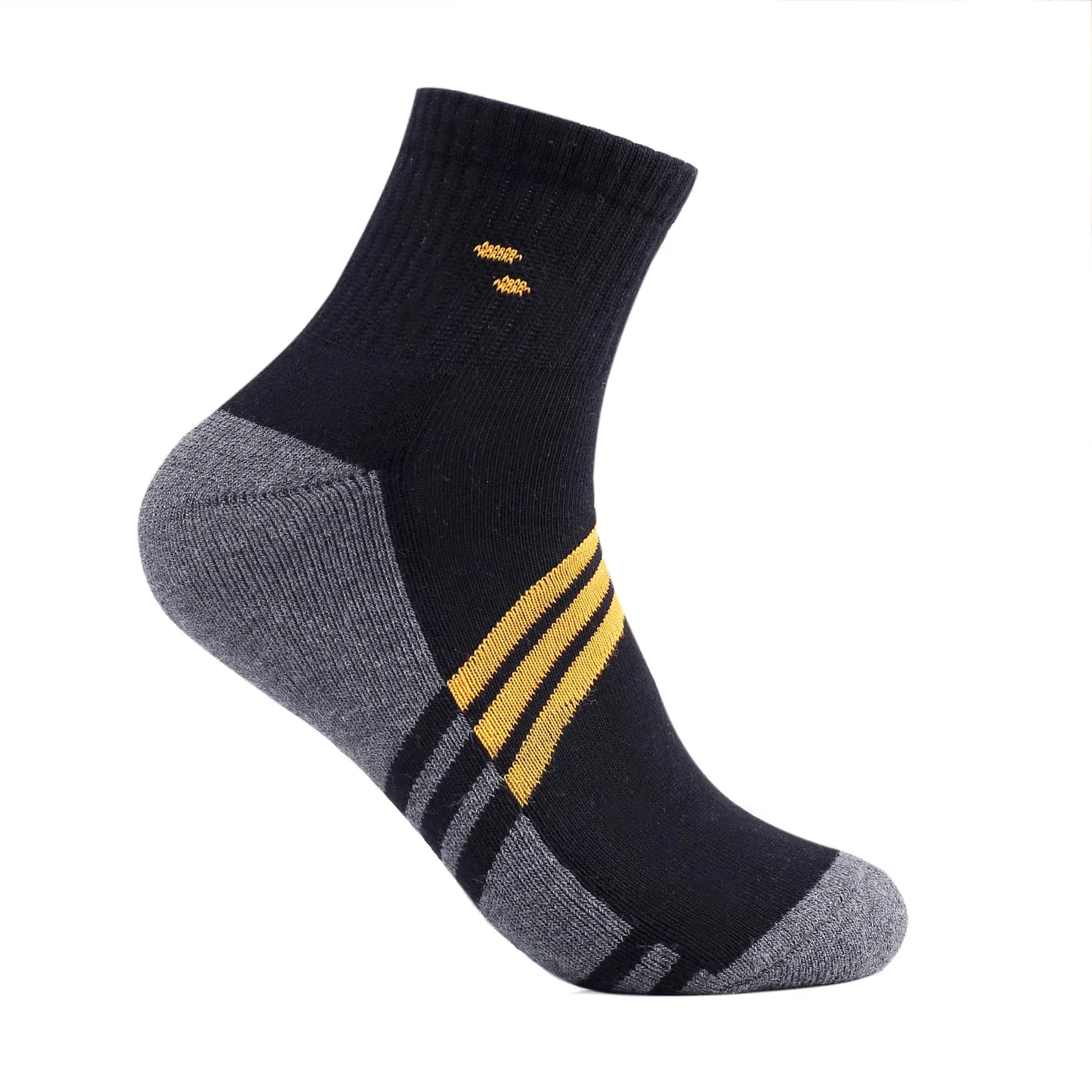 Bacca Bucci Ankle Length comfort performance Terry Athletic Running Socks for Men (1 Pair)