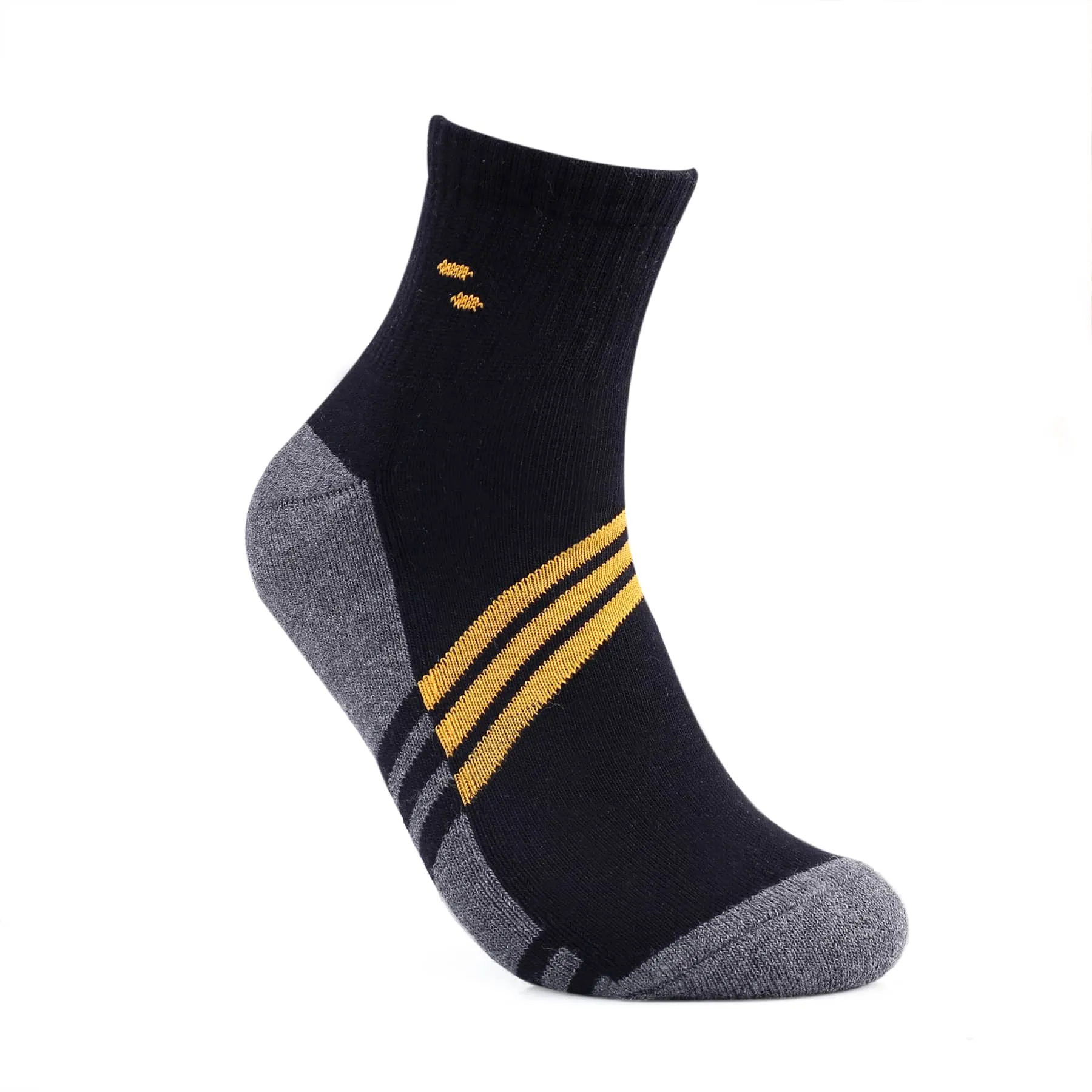 Bacca Bucci Ankle Length comfort performance Terry Athletic Running Socks for Men (1 Pair)