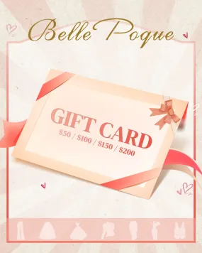 Bellepoque Gift Card-with 8% Auto Discount