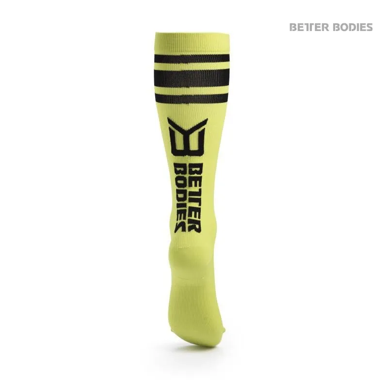 Better Bodies Knee Socks - Lime