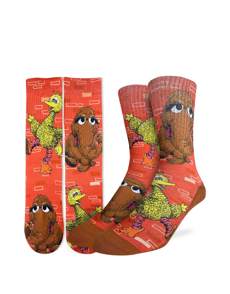 BIG BIRD & SNUFFLEUPAGUS ACTIVE SOCKS