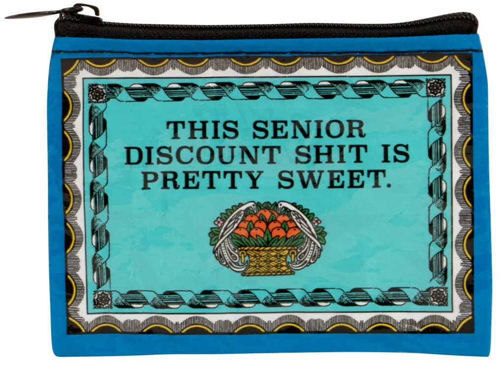 BlueQ - Senior Discount Coin Purse