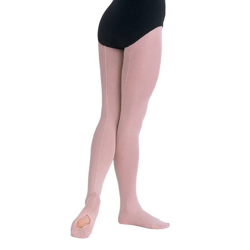 Body Wrappers Child's Back Seam Convertible Tights