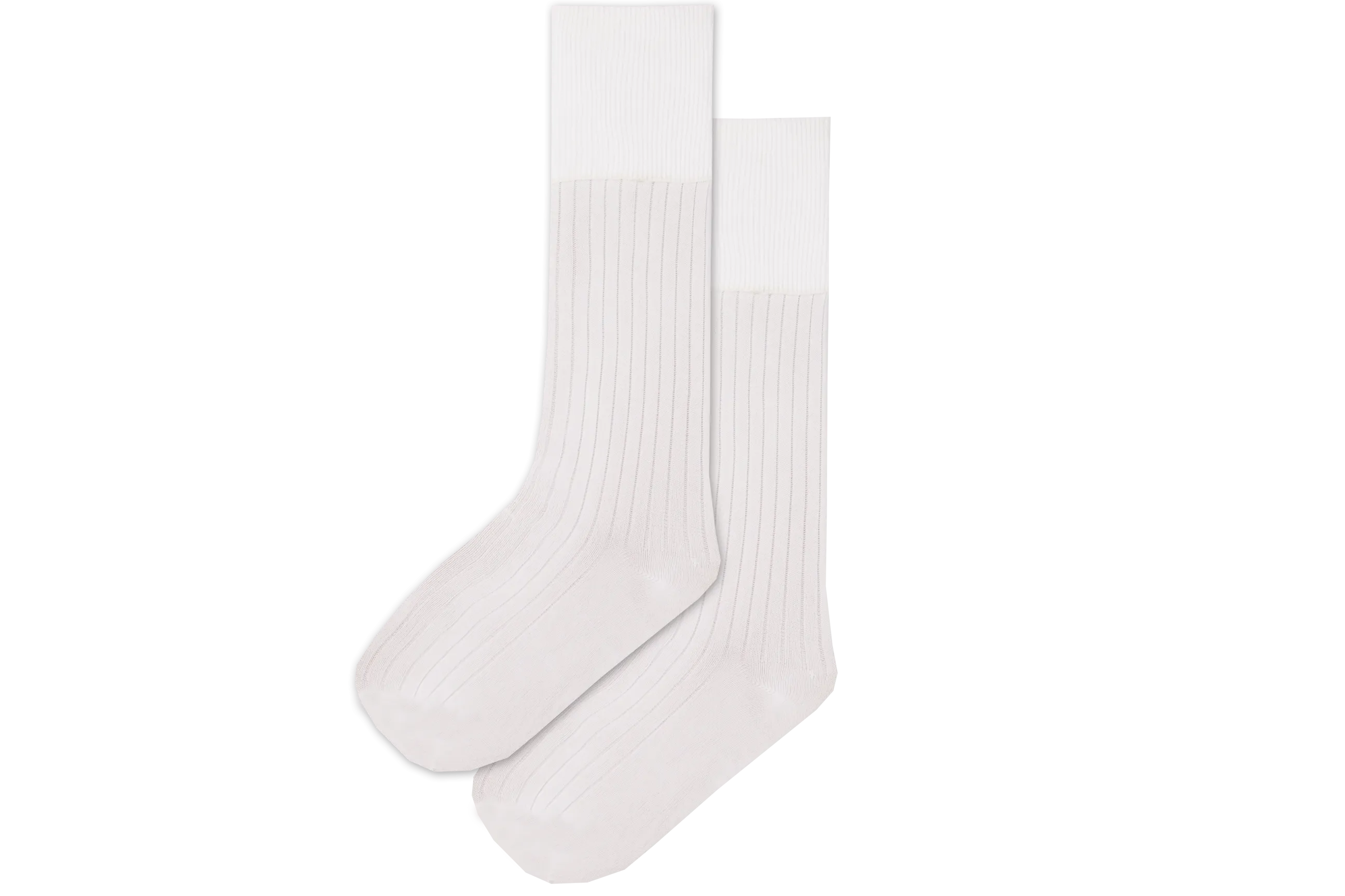 Boys 3/4 Nylon Cricket Socks - White