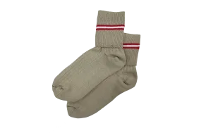 Boys / Girls Anklet Spun Socks - Redwood