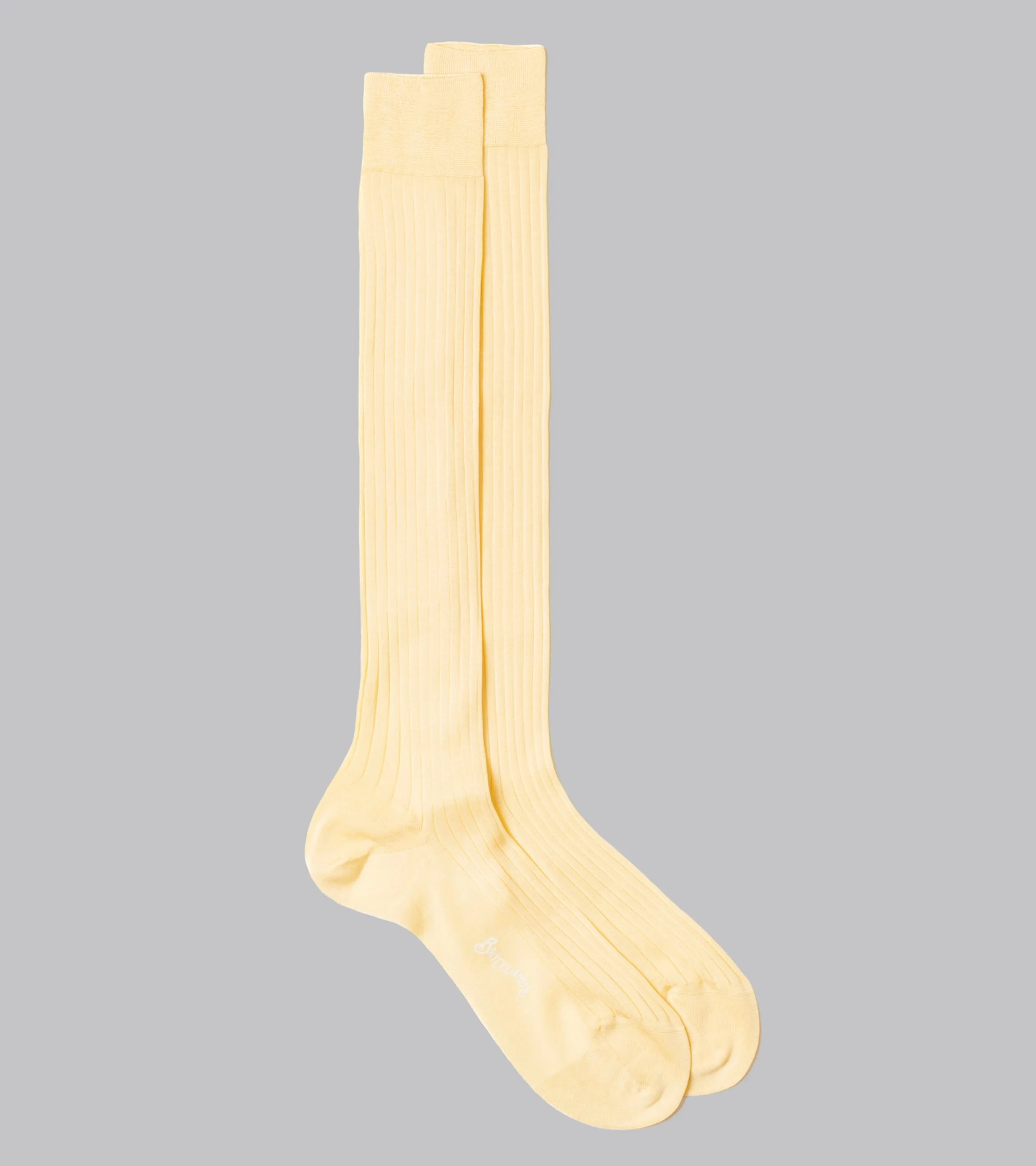 Bryceland's Cotton Socks Yellow