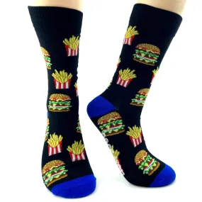 Burger and Fries Socks