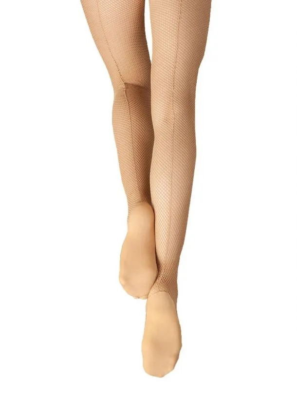 Capezio Professional Fishnet Tights WITH Seam