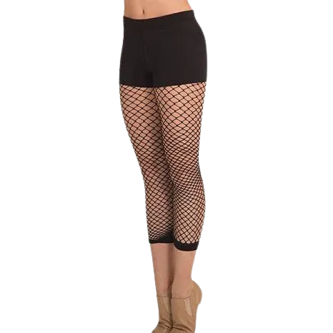 Child TotalStretch Crop Fishnet Tights