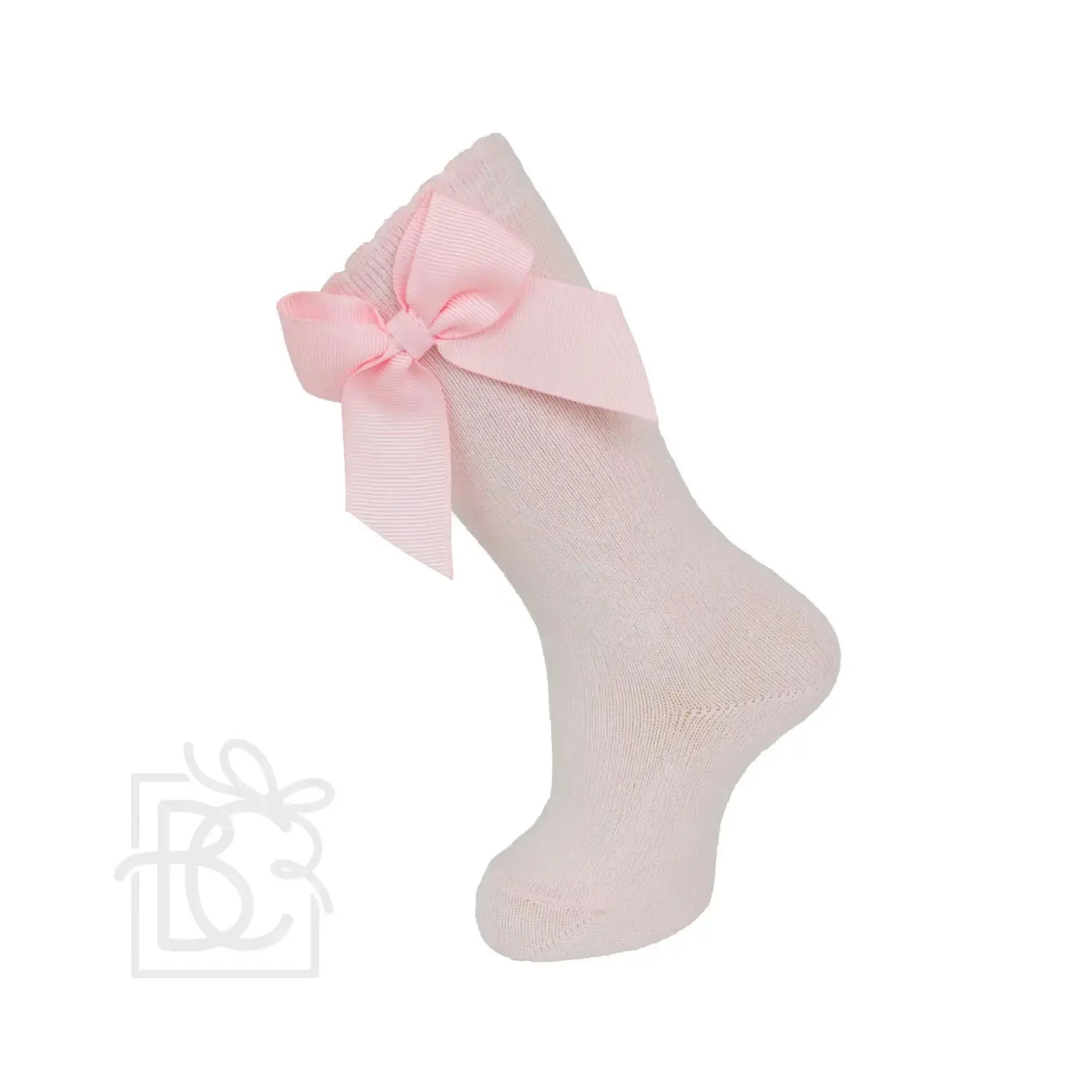 CO Knee Socks Bow - Pink