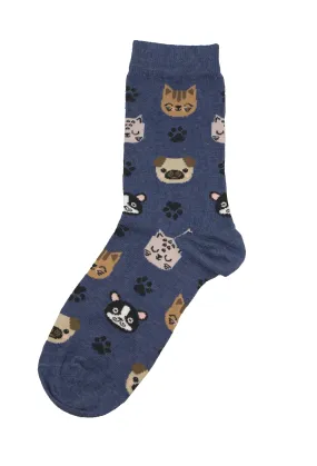 Columbine Paw Friends Socks