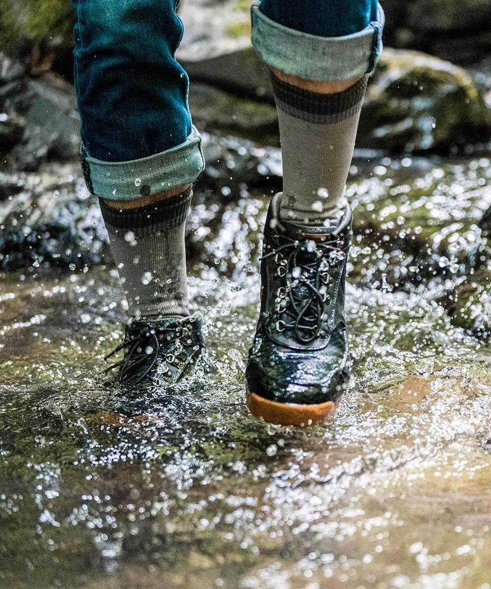 Crosspoint Waterproof Wool-Blend Mountain Socks - Optimal Outdoor Performance