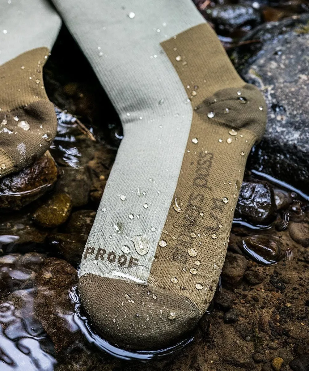 Crosspoint Waterproof Wool-Blend Mountain Socks - Optimal Outdoor Performance