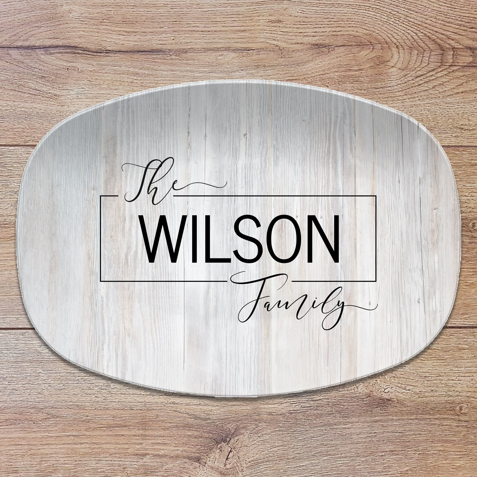 Custom Family Personalized Platter