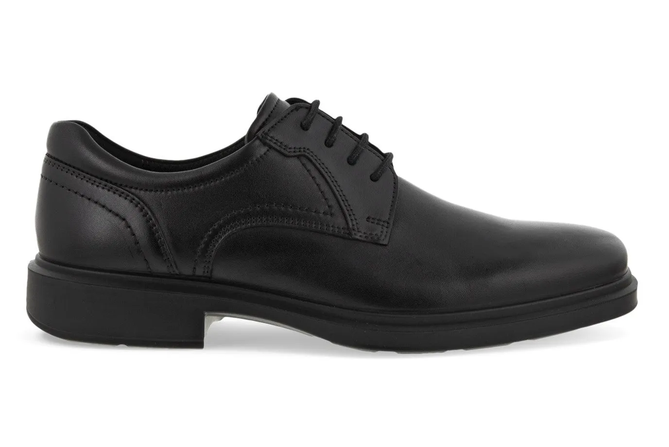 Helsinki 2 Mens Laced Shoe - Ecco - Black - Genuine Leather