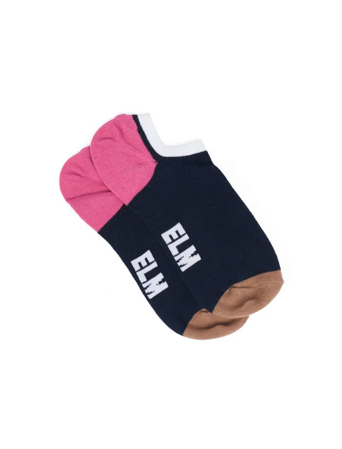 Elm Nicola No Show Socks - two pack