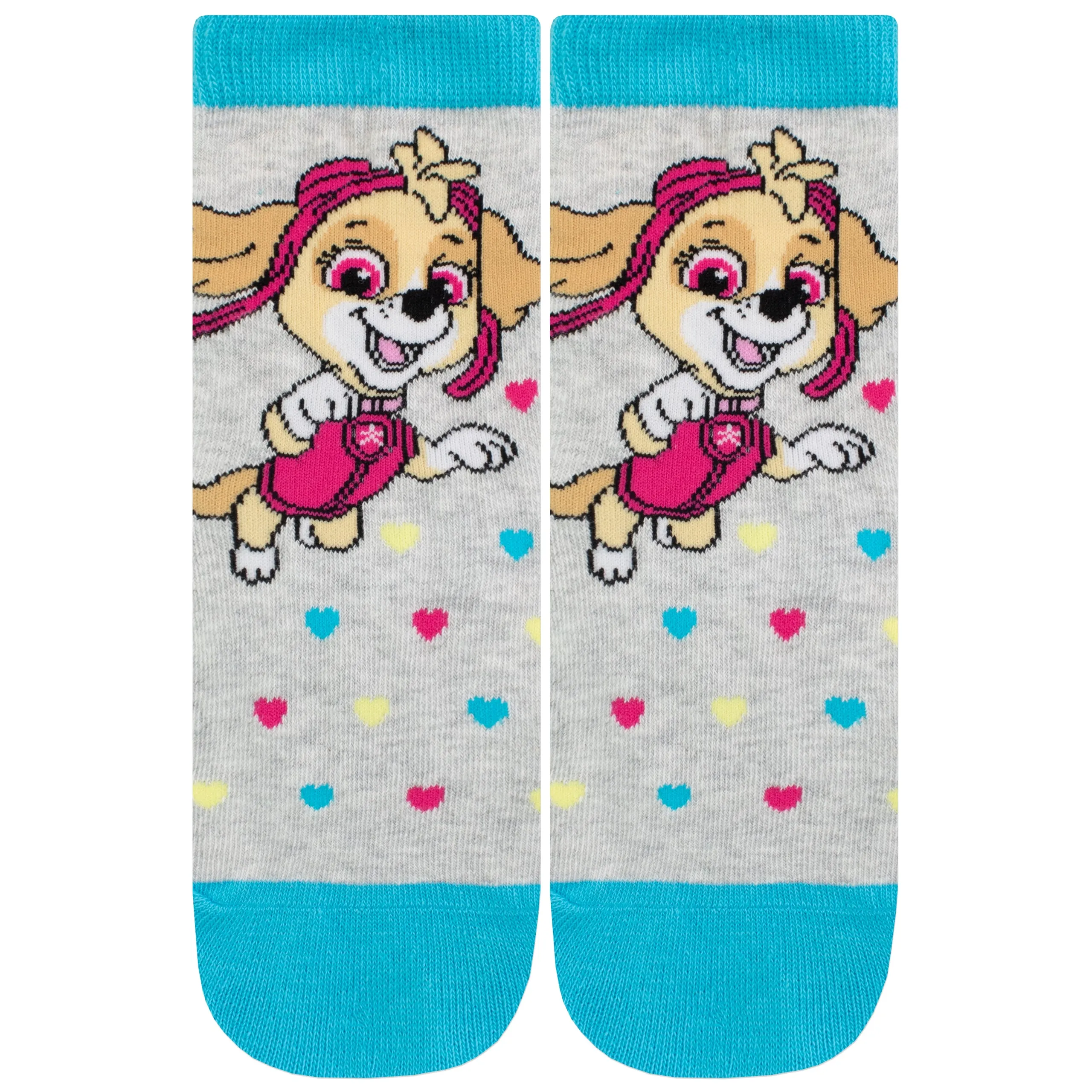 Girls Paw Patrol Socks Pack of 3 - Chase, Marshall, Skye