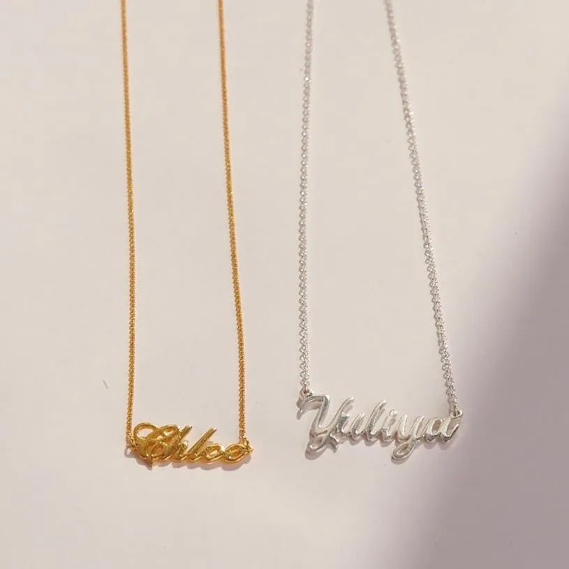 Gold Name Necklace