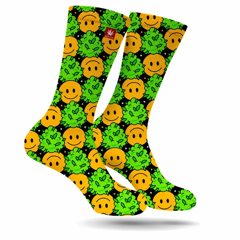 Happy Little Trees WEED SOCKS