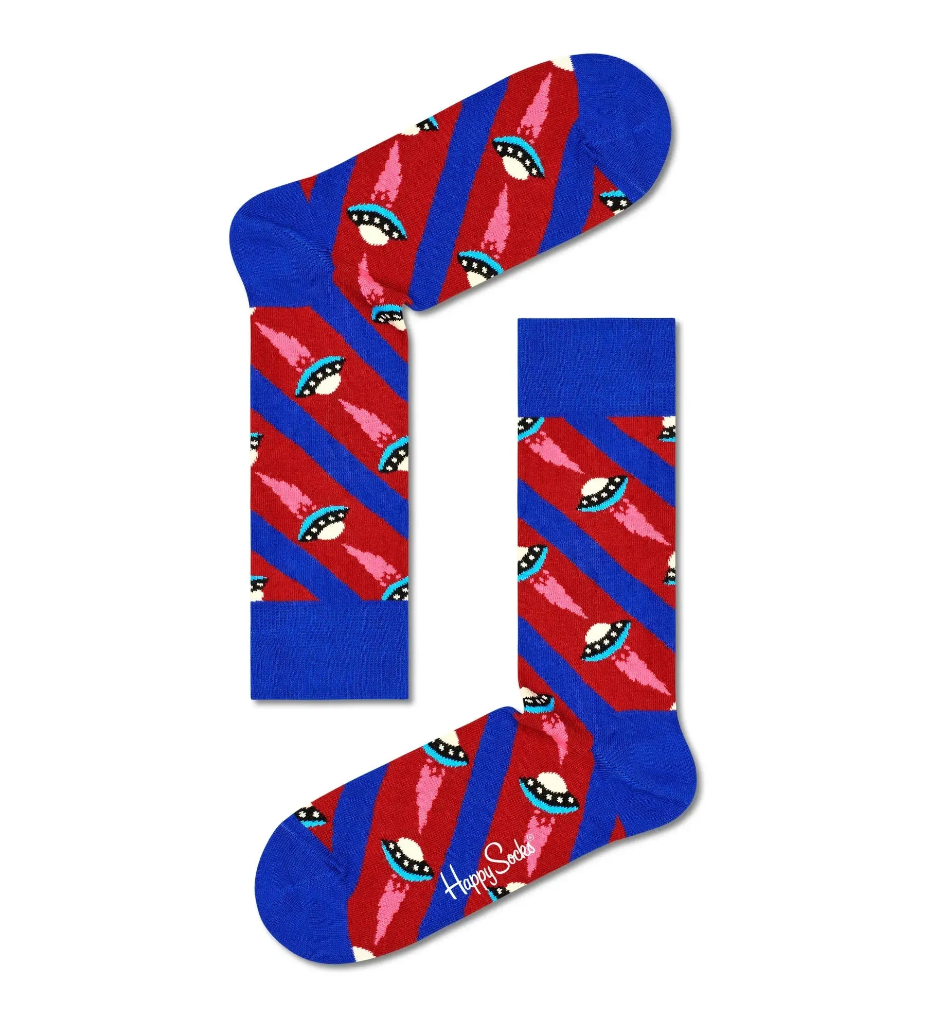 Happy Socks 'Navy' Crew Sock Gift Set (4-Pairs)