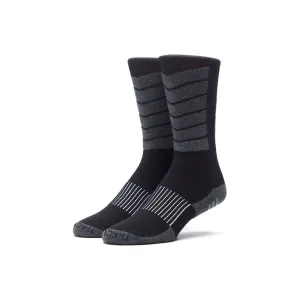 Huf Performance Plus Crew Sock Black/Charcoal