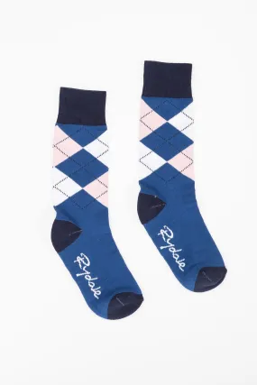 Junior Argyle Knee Socks