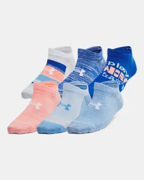 Kids' Essential No-Show Socks (6 Pack)