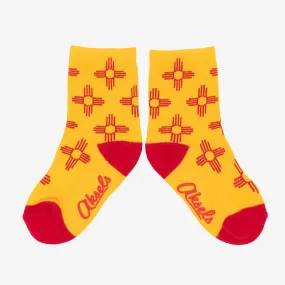 Kids New Mexico Zia Socks