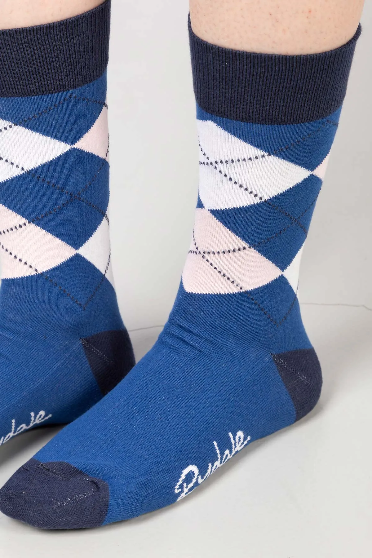 Ladies Argyle II Ankle Socks