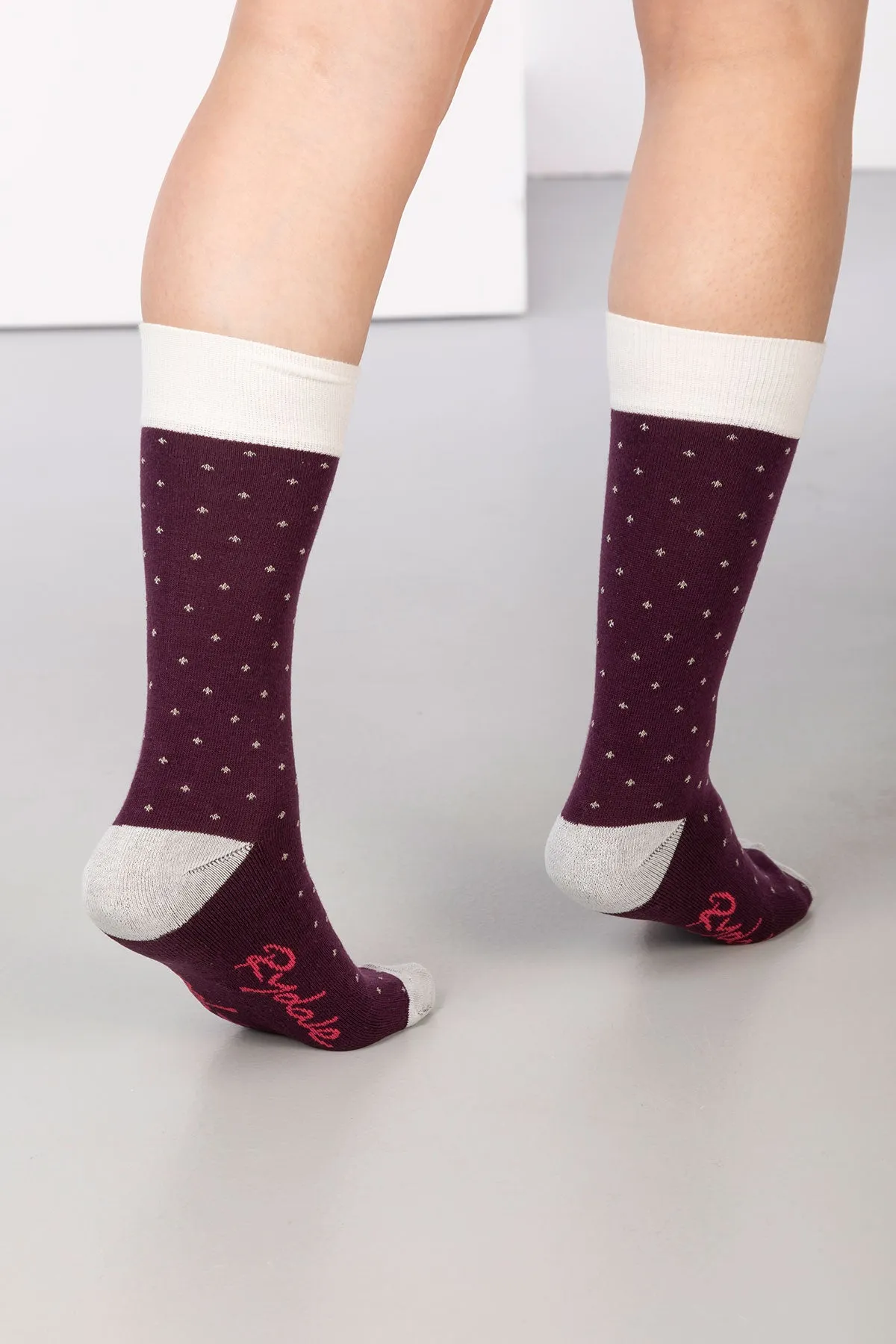 Ladies Dotty Ankle Socks