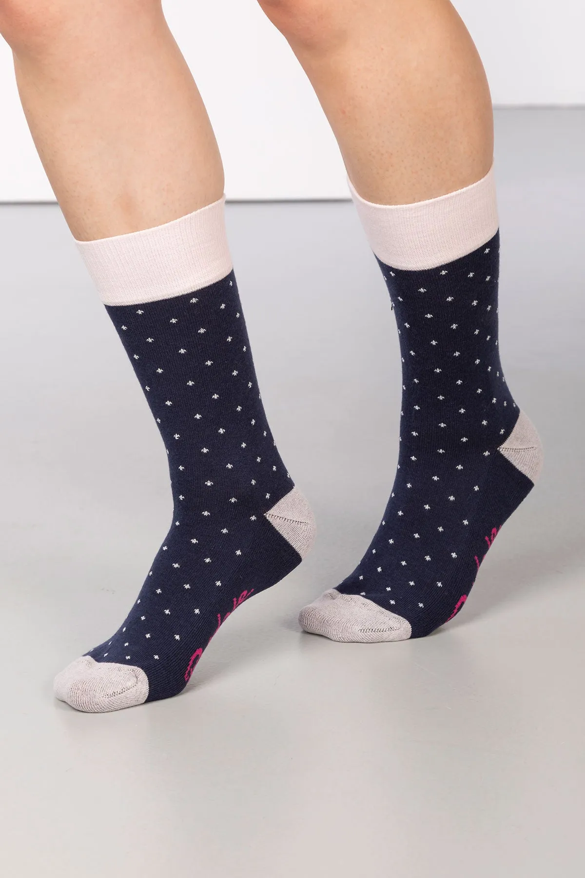 Ladies Dotty Ankle Socks