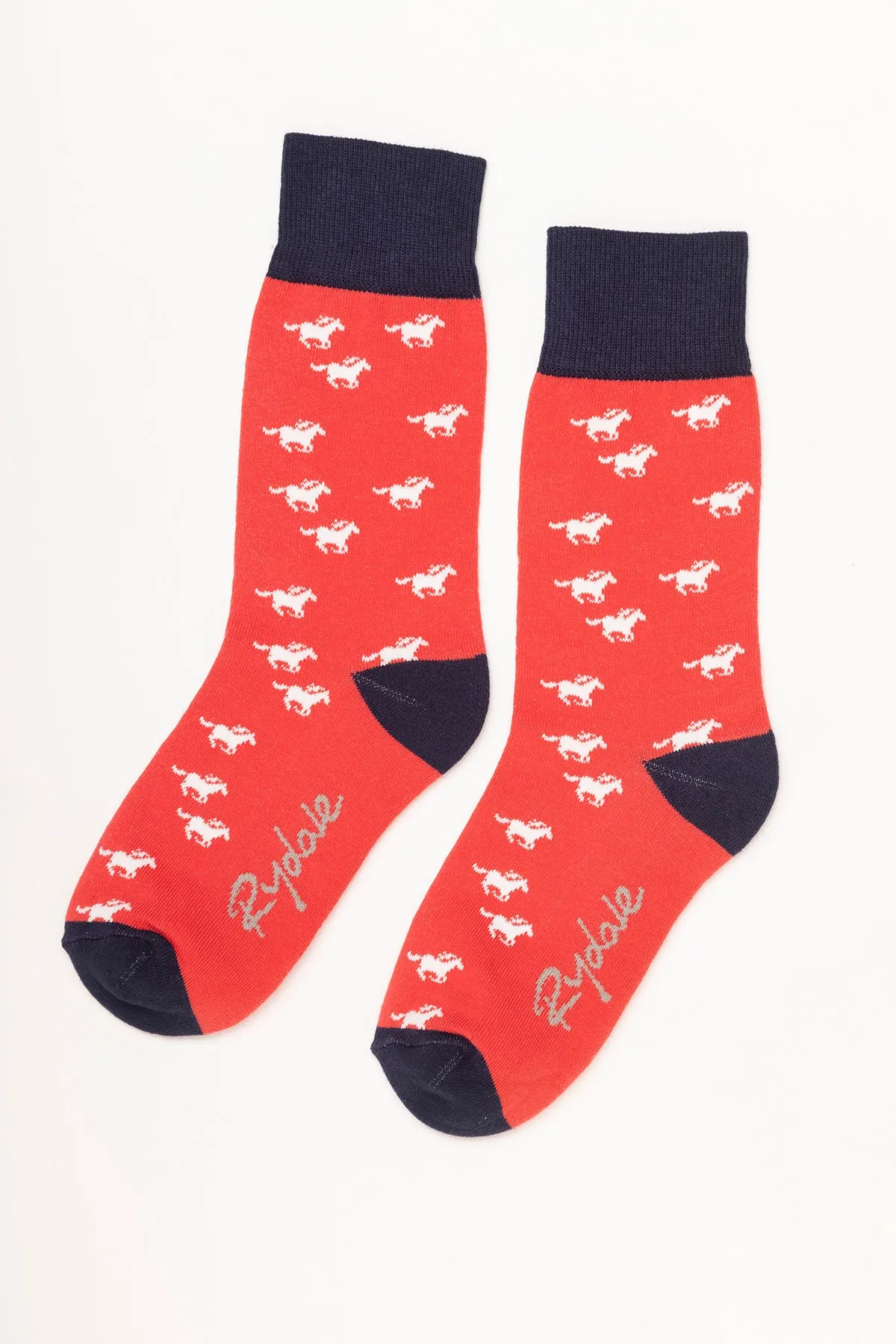 Ladies Galloping Horse Ankle Socks