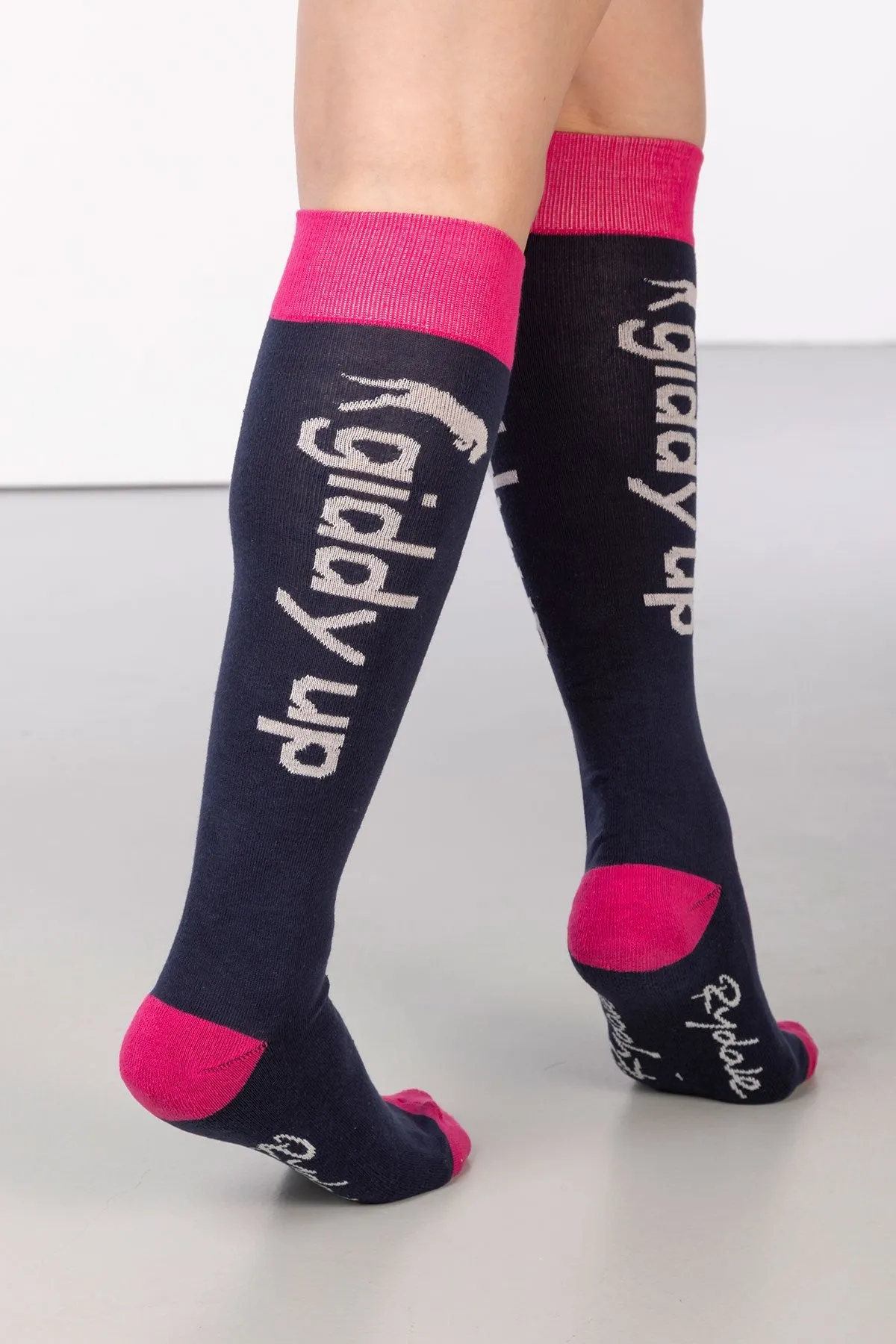 Ladies Giddy Up Knee Length Socks