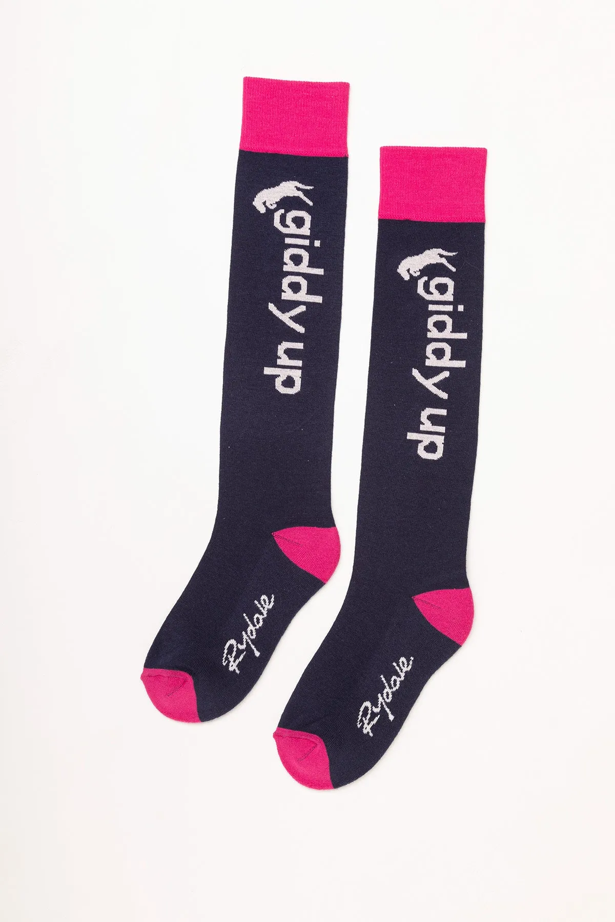 Ladies Giddy Up Knee Length Socks